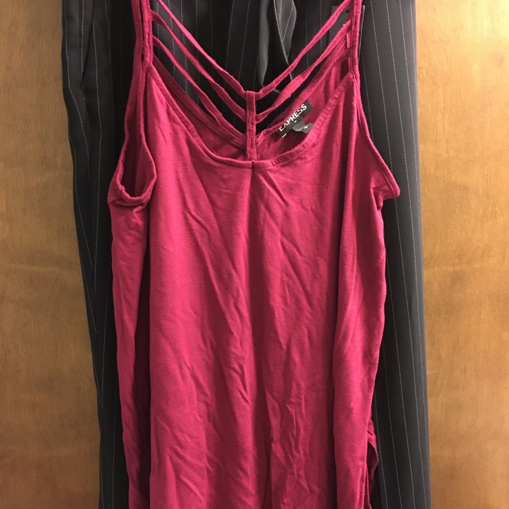 Express spaghetti strap